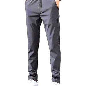 TEK GEAR Quick Dry Lightweight Open Bottom Joggers Zip Bottoms Elastic Waist XL